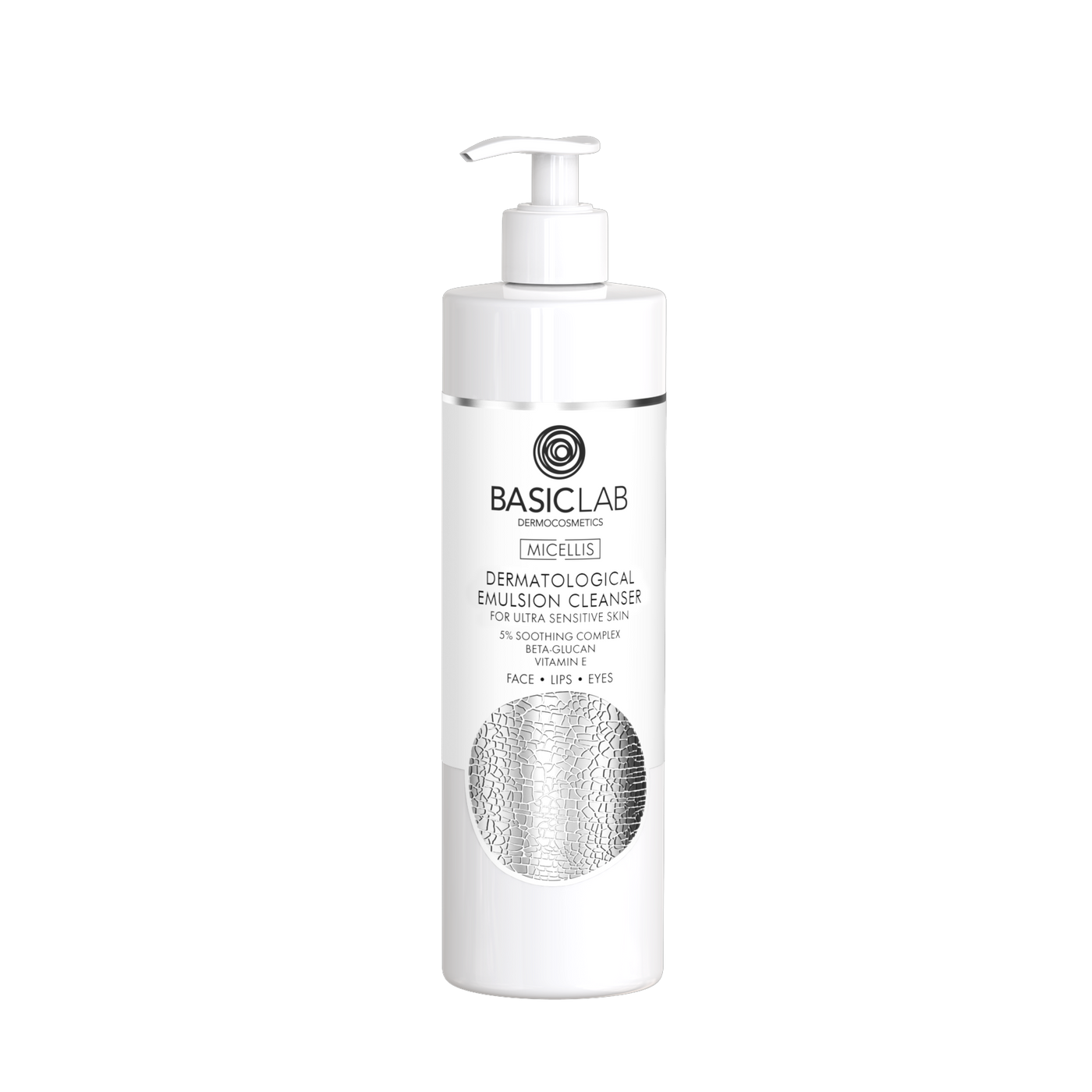 BasicLab Rengöringsemulsion - Mycket Känsligt Hud 300ml