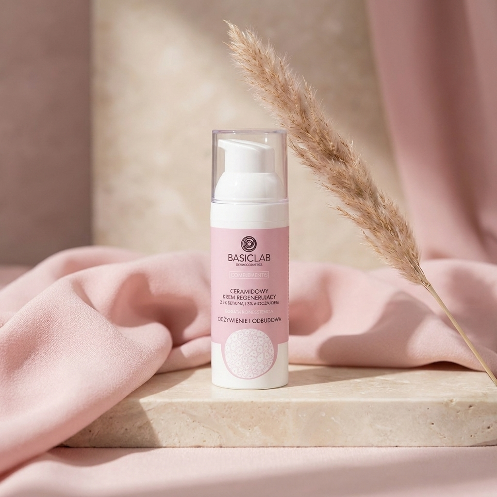 BasicLab Ceramidkräm - Näring & Återuppbyggande 50ml